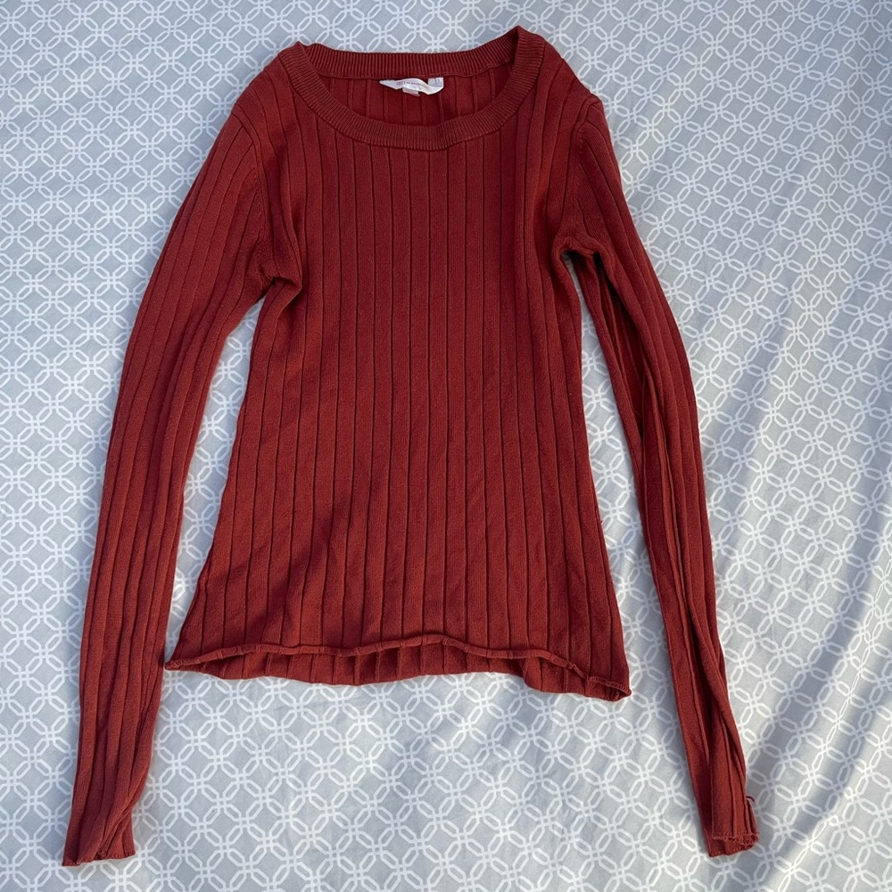 Brown tee